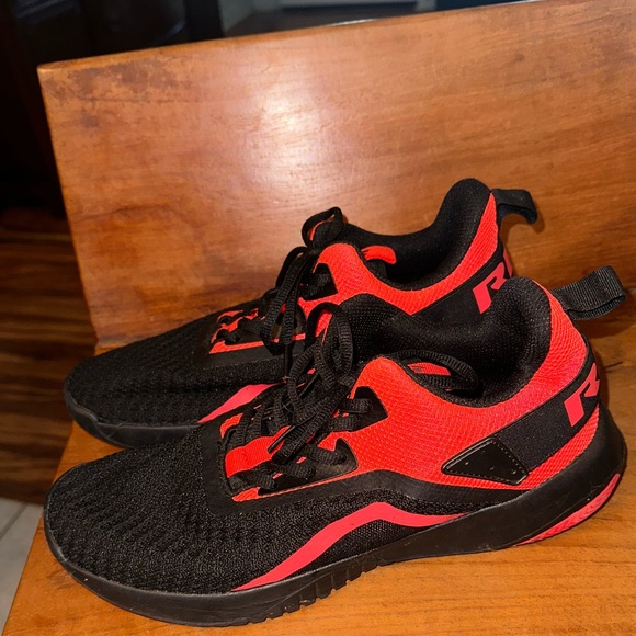 RBX size 9.5 men’s red black sneakers tennis running shoes - Picture 4 of 7